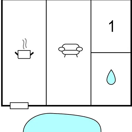 One-bedroom In Appartement Desná